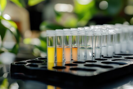 PH test kit for chlorine and bromide Zoom in on the test area