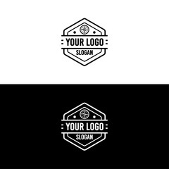 Obraz premium Elegant Logo With Vintage Design, For Your Business 