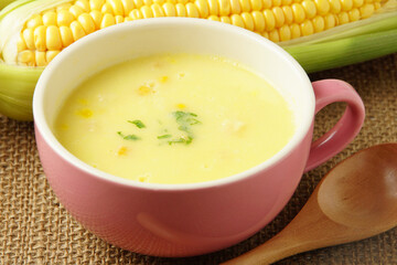 コーンスープ