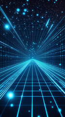 abstract blue road background