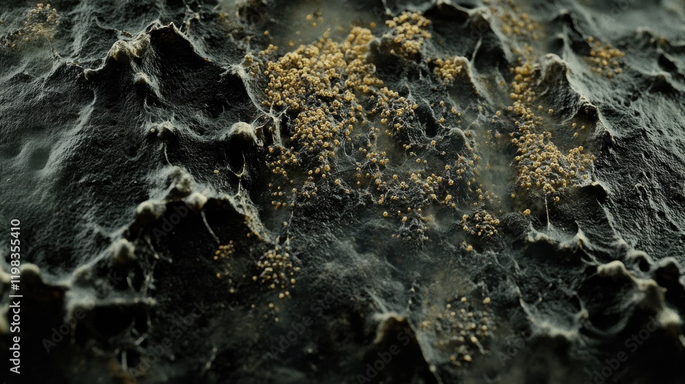 Poster dense layer of microbes reveals intricate structures and diverse organisms in a microscopic environm
