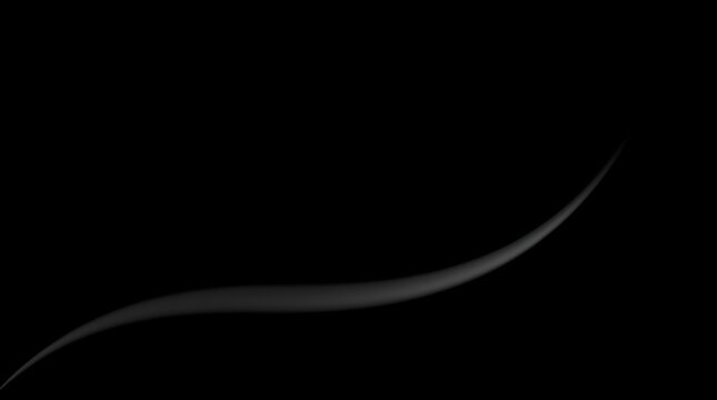 ntense jet black up curve arrow, diffused shadows, subtle illumination, pure black background, deep shadows, soft light highlighting the arrow's curve