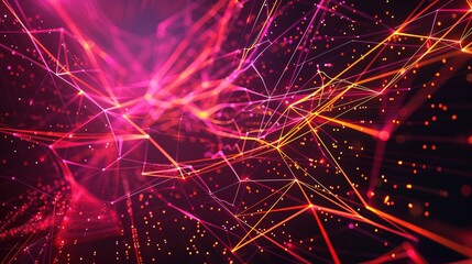 abstract network connection technology