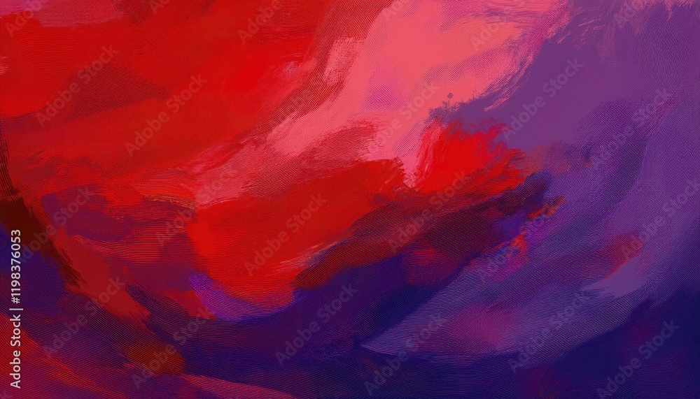 Poster vibrant watercolor abstract red and violet textured background a captivating blend of rich hues and 