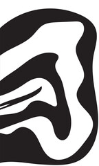 Printabstract , black and white color , abstract design for background , website 