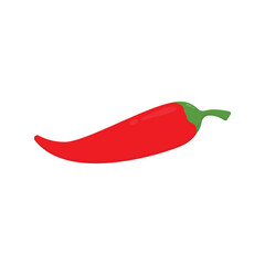 red chili icon vector design template