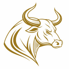 illustration of a bull