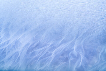 USA, Alaska, Lake Clark National Park. Aerial view of Cook Inlet coastline tidal flats erosion.