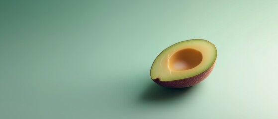 Avocado on a Table | Food Photography