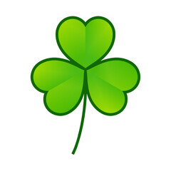 shamrock leaf icon symbol design vector illustration isolated on white background