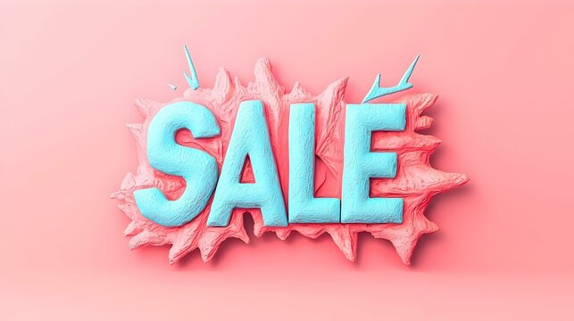 Light Blue Flash Sale Banner, vibrant typography highlights limited-time offers, eye-catching design for promotional events, engaging customer attention.