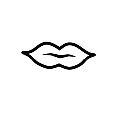 lip line icon