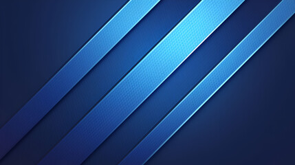 Obraz premium Abstract Blue Diagonal Stripes Background Design