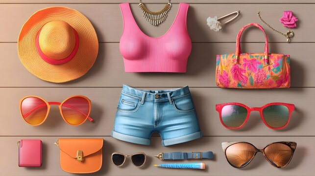 Summer Fashion Outfit Accessories Collection For Women