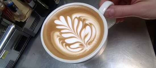 Aromatic Latte Art: Exquisite Coffee Creation