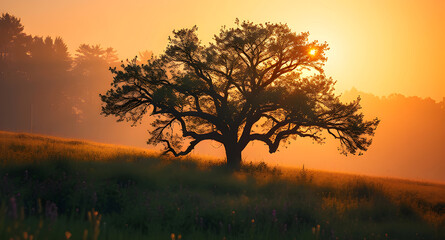 Obraz premium sunrise in the morning