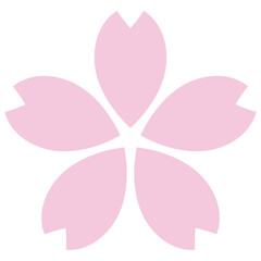 桜マークのアイコンイラスト