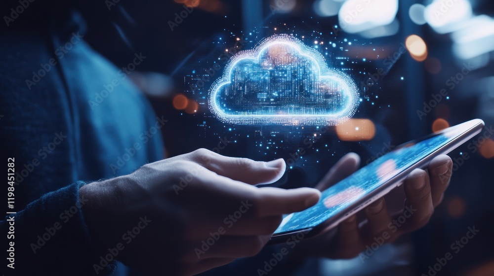 Poster cloud computing: digital transformation through mobile technology