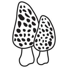 Ascomycota line icon
