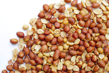 Red skin peanuts roasted salted, peanut snacks
