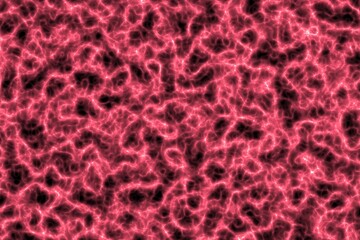 beautiful red fluent phosphorescent electrical lines digital drawn texture or background illustration