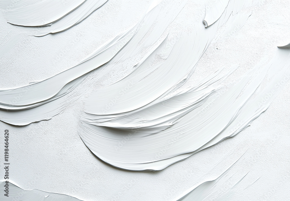 Poster white abstract background with curved lines and light gray texture for high-resolution design and ae