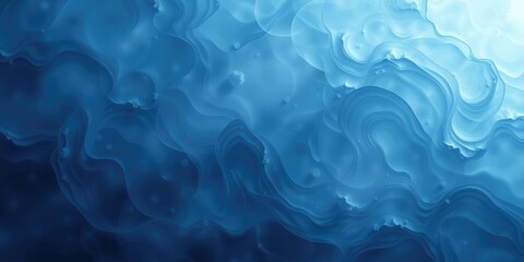 Obraz premium Abstract Blue Swirling Marble Texture Background Design for Presentations and Web Designs