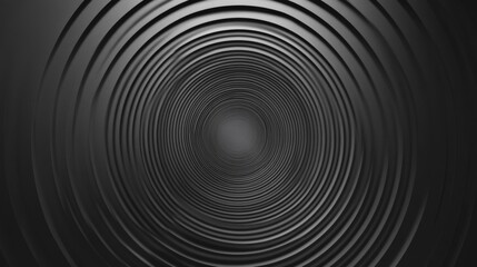 Fototapeta premium Abstract Circular Pattern in Shades of Gray