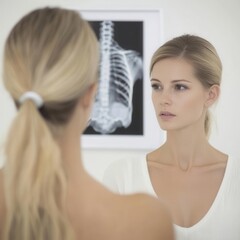 Doctor explaining treatment options to a patient in a bright, welcoming clinic, Wise Health Care Consumer Month, highlighting open communication and collaboration,