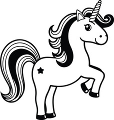 Little pony line art