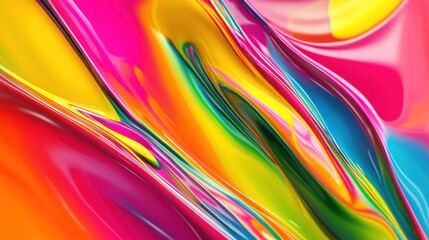 Fototapeta premium Abstract Colorful Swirls