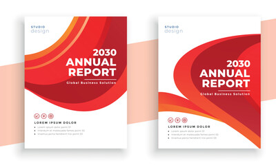 Template vector design for Brochure, AnnualReport, Magazine, Poster, Corporate Presentation, Portfolio, Flyer, infographic, layout modern with blue color size A4, Front and back, Easy to use and edit.