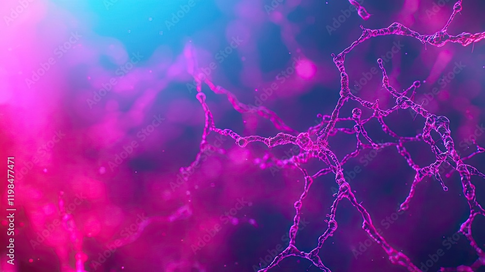 Poster dust pollution concept. a vibrant abstract background showcasing interconnected lines and colors.
