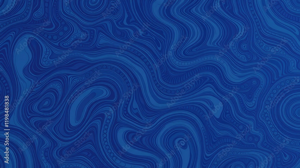 Poster abstract swirling blue pattern background texture for design projects
