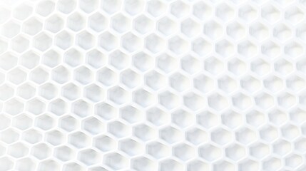 light bright clean minimal hexagonal grid pattern, random waving motion background canvas in pure wall architectural white