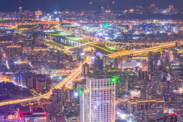 Fototapeta premium 台湾 台北101からの夜景