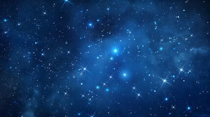 Fototapeta premium The Celestial Harmony of Lyra Constellation in the Night Sky - A Beautiful Representation of Starry Magnificence