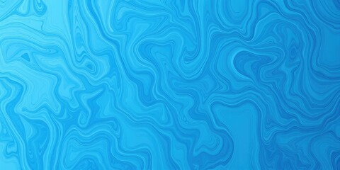 Abstract Swirling Blue Liquid Marble Texture Background Design
