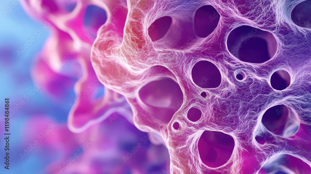 Poster dust pollution concept. abstract close-up of colorful organic structures with texture and depth.
