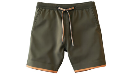 Men's shorts, isolated on transparent background