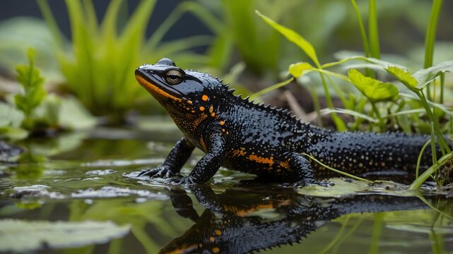 Great Crested Newt in Habitat Restoration: A Step Toward Conservation