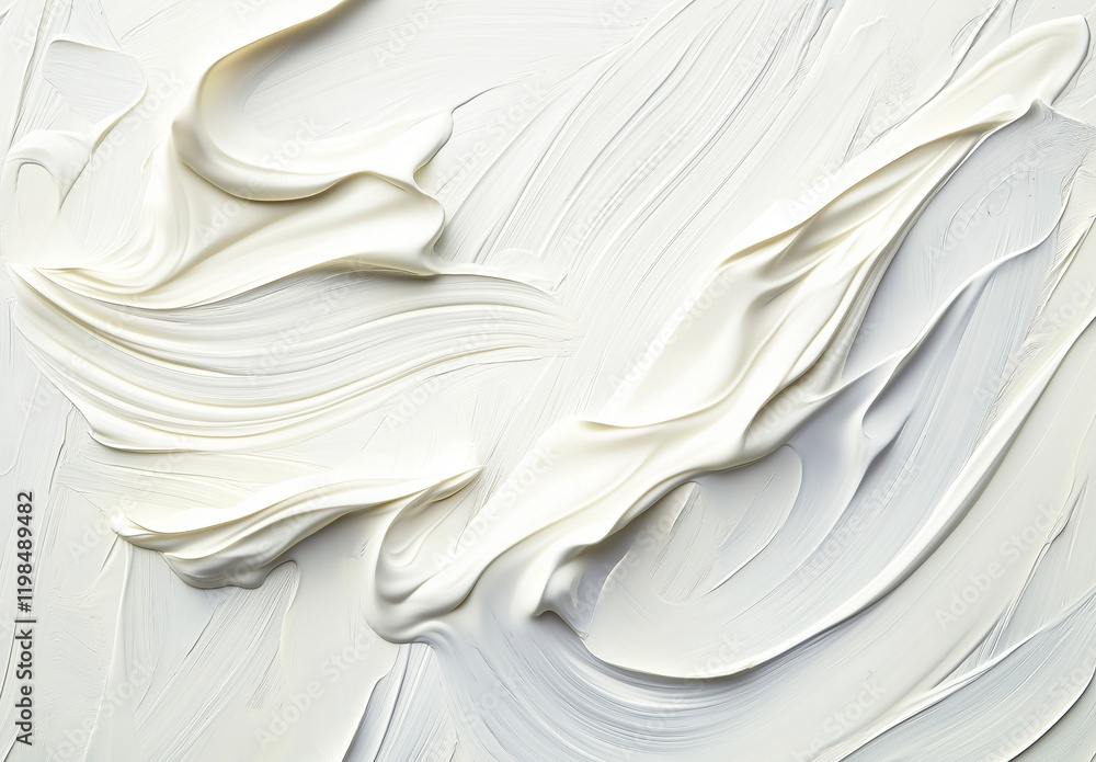 Poster white abstract background with curved lines and light gray texture for high-resolution design and ae