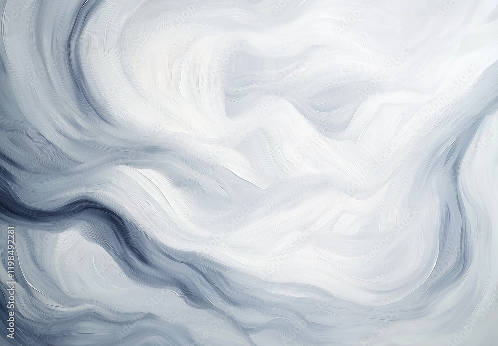 Poster white abstract background with curved lines and light gray texture for high-resolution design and ae