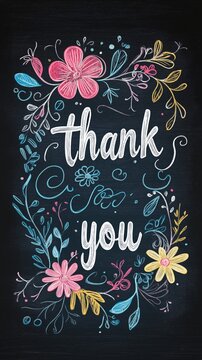 " thank you " theme for greating cards