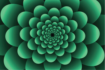 Close up of floral background, floral luxury background or premium background for invitation card, wedding card, holiday card design, illustration vector art