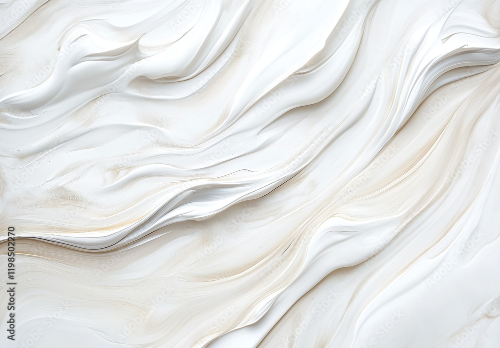 Poster white abstract background with curved lines and light gray texture for high-resolution design and ae