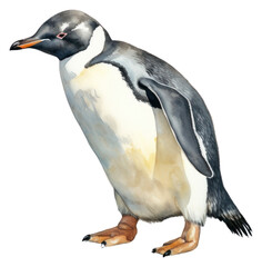 Obraz premium PNG Penguin animal bird wildlife.