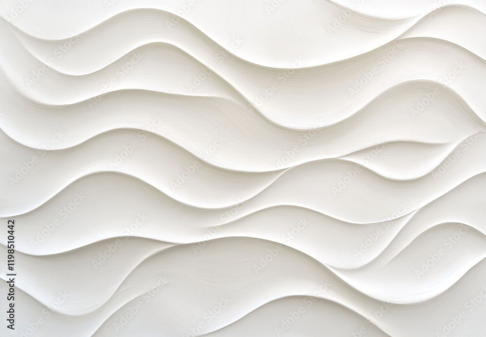 Poster white abstract background with curved lines and light gray texture for high-resolution design and ae