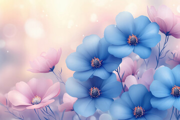 Flora Background Vector