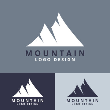 Mountain logo vector